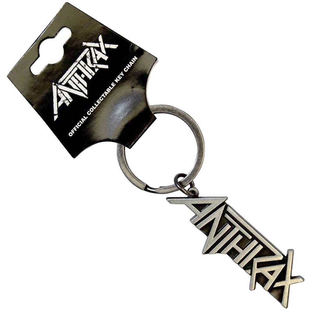 Anthrax - Logo Sleutelhanger - Zilverkleurig